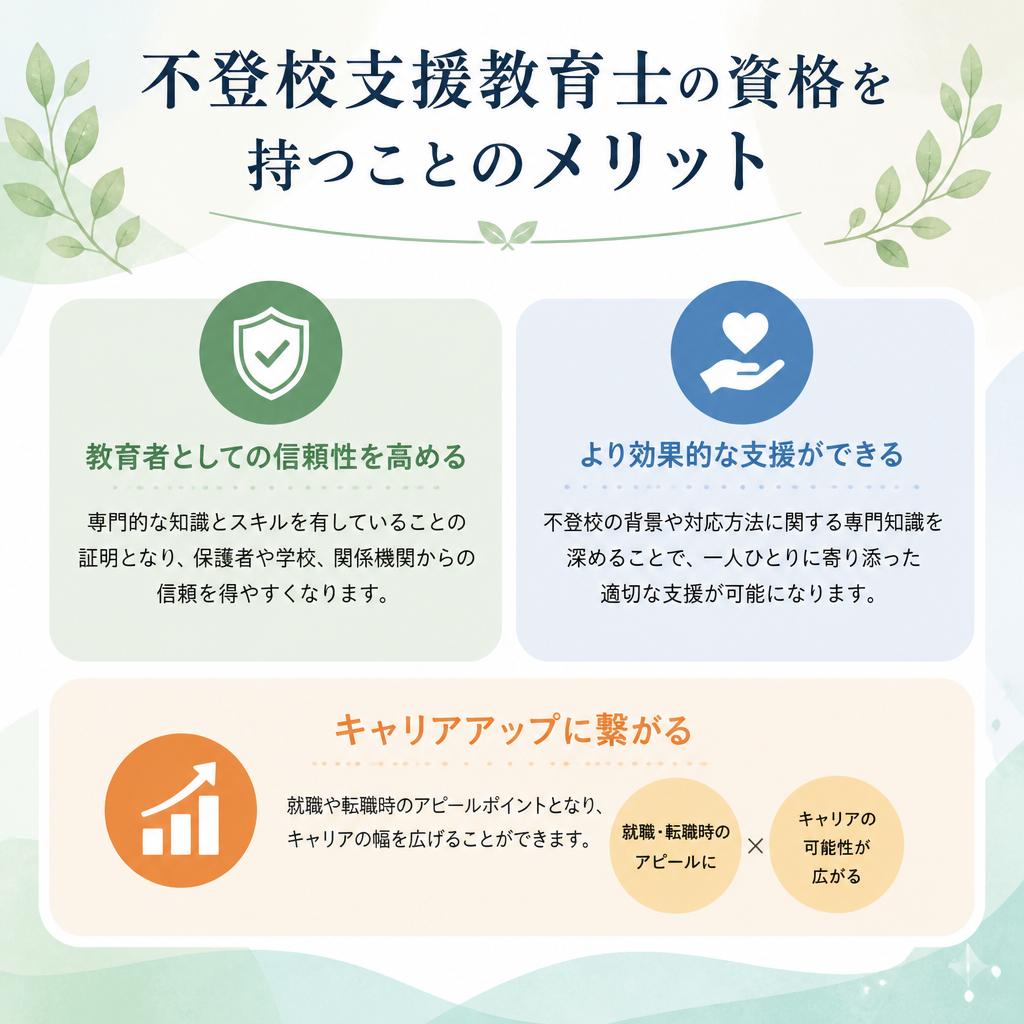 資格取得のメリット