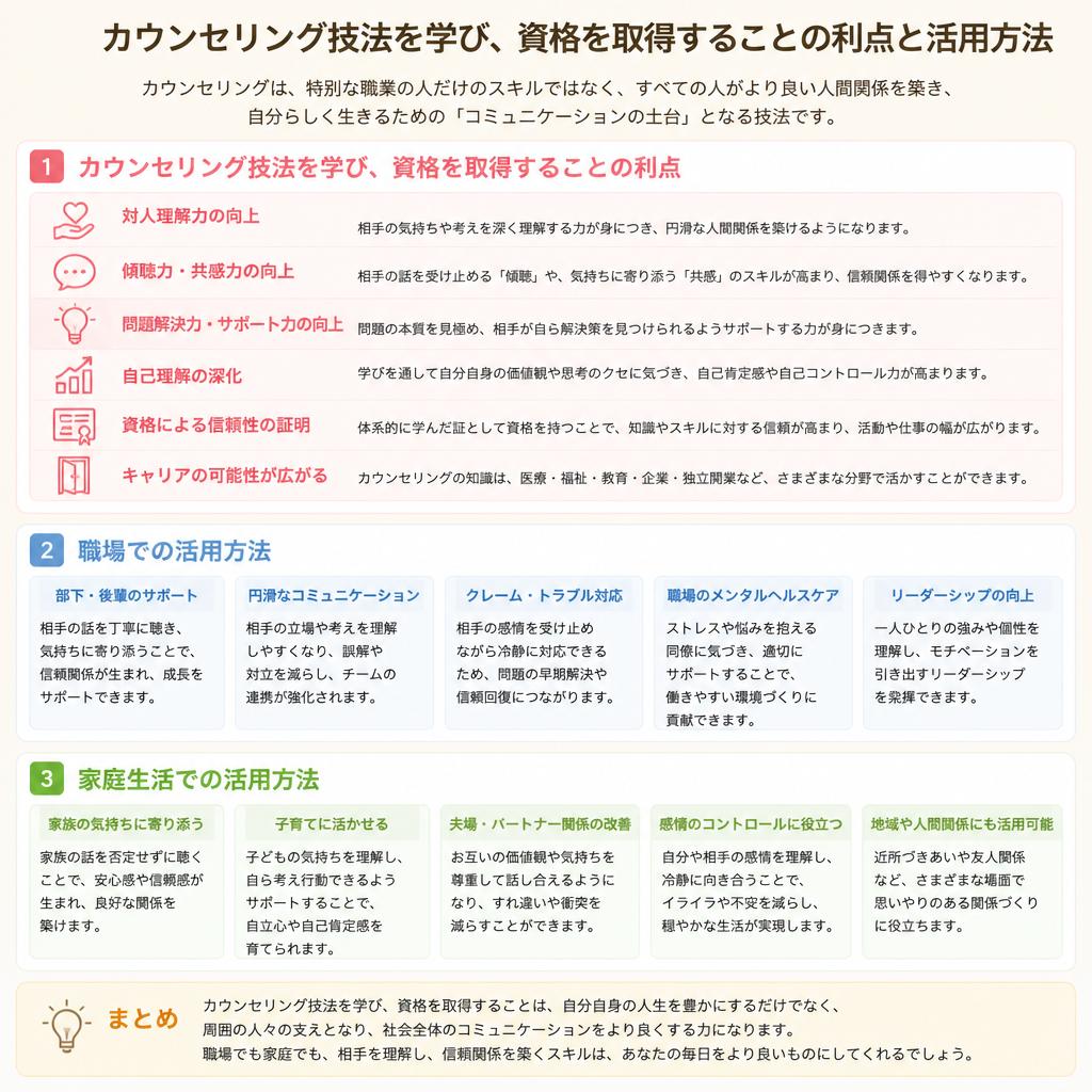 資格取得のメリット