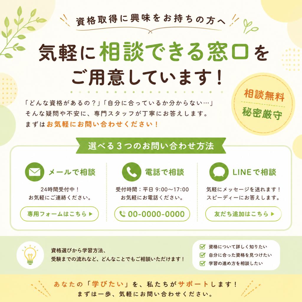 お問い合わせ・無料相談