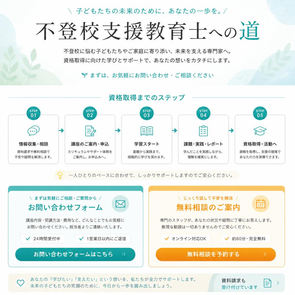 今すぐあなたの第一歩を！
