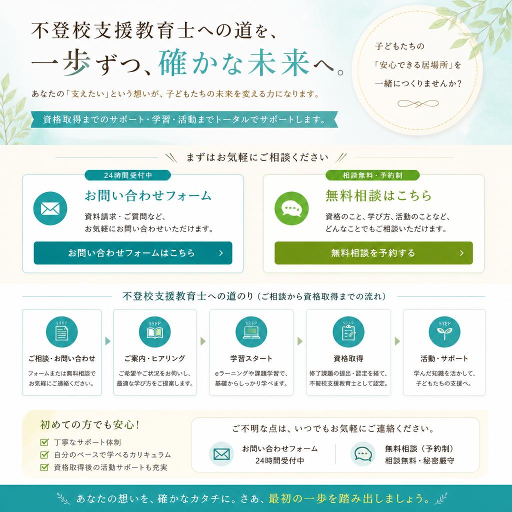 今すぐあなたの第一歩を！