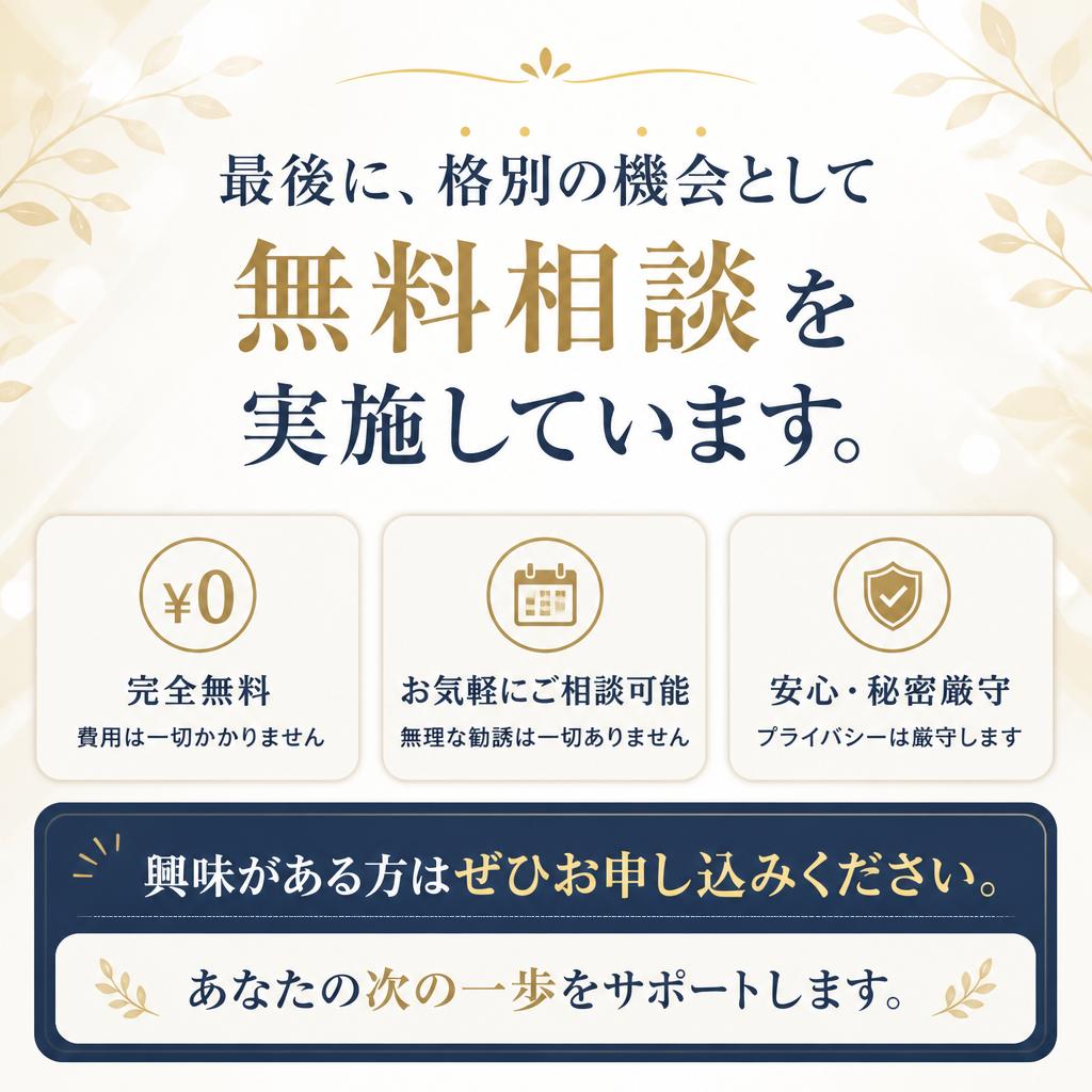 無料相談のお申し込み