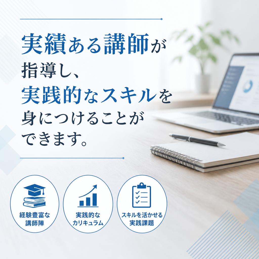 豊富な教材と経験豊富な講師陣