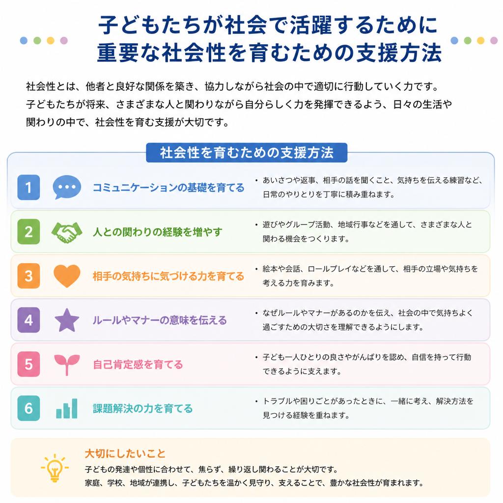 社会性を育む支援の重要性