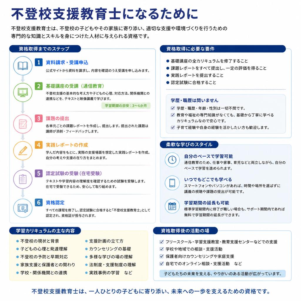 資格取得の流れ