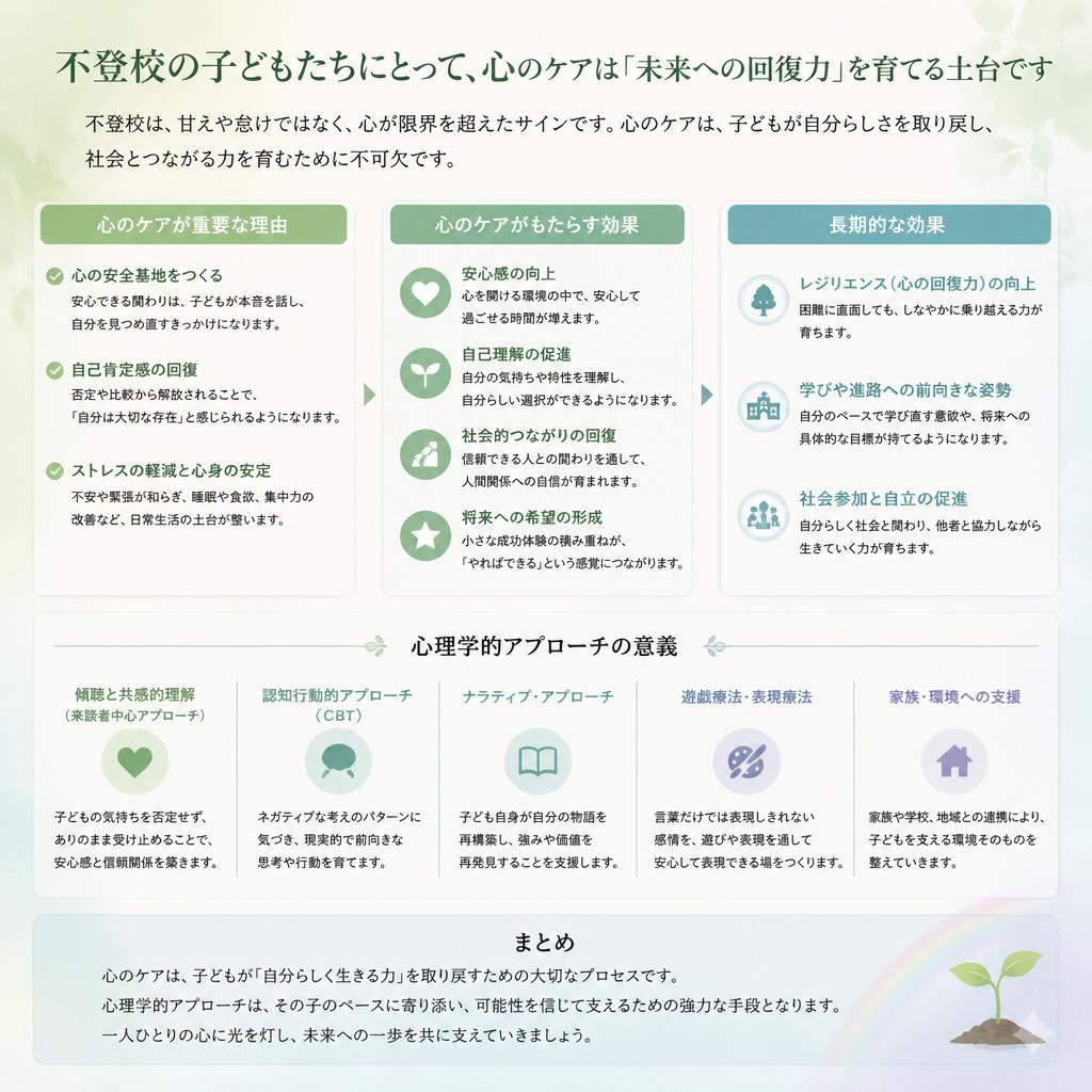 心のケアとその必要性