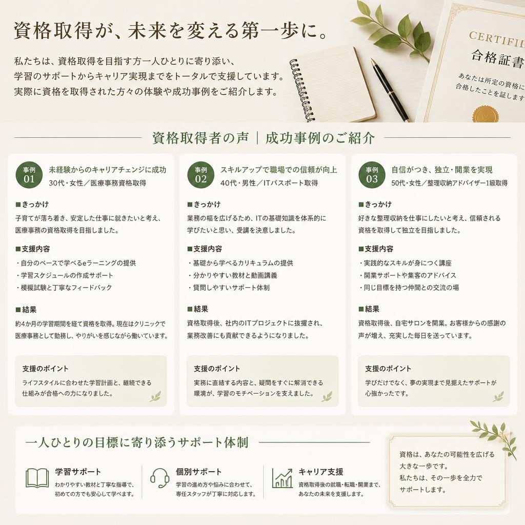 成功事例の紹介