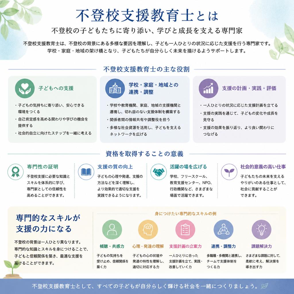不登校支援教育士の役割