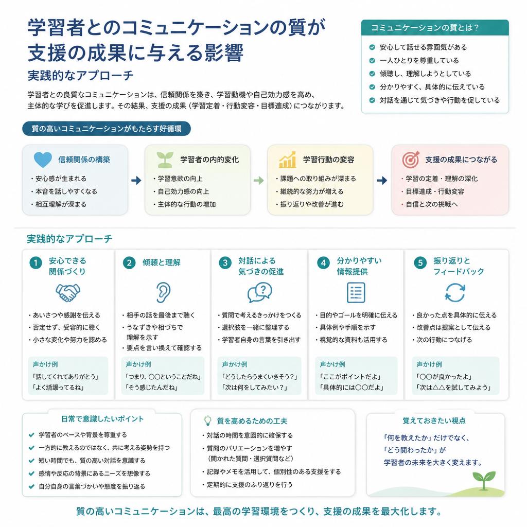 積極的コミュニケーションの重要性