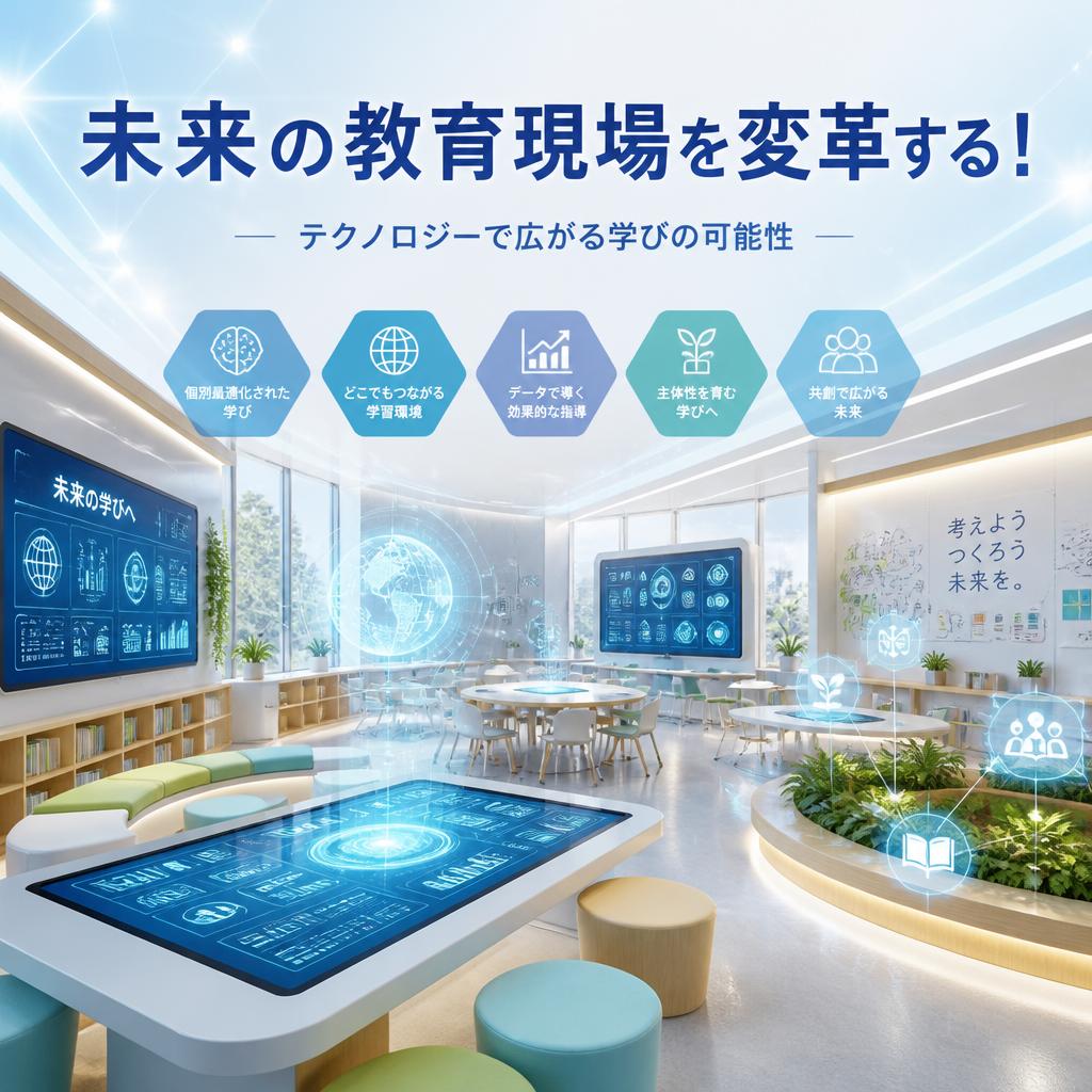 未来の教育現場を変革する！
