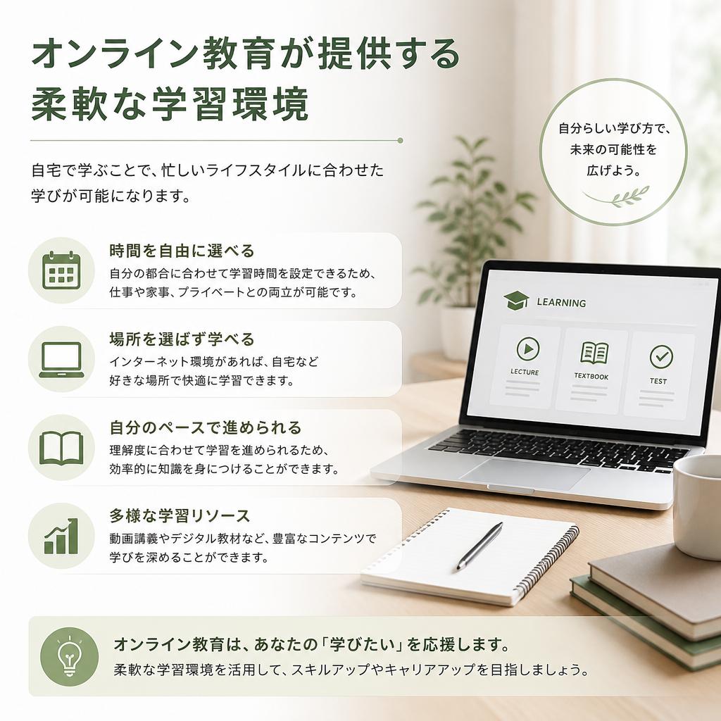 オンライン教育のメリット